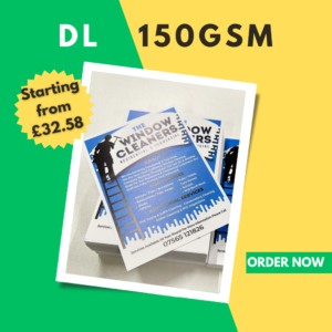 DL Flyers & Leaflets - 150gsm Silk