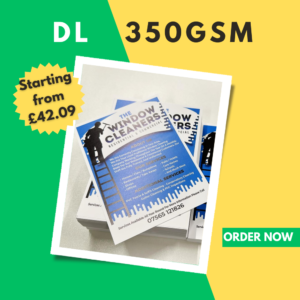 DL Flyers & Leaflets - 350gsm Silk