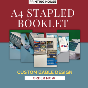 A4 Stapled Booklet